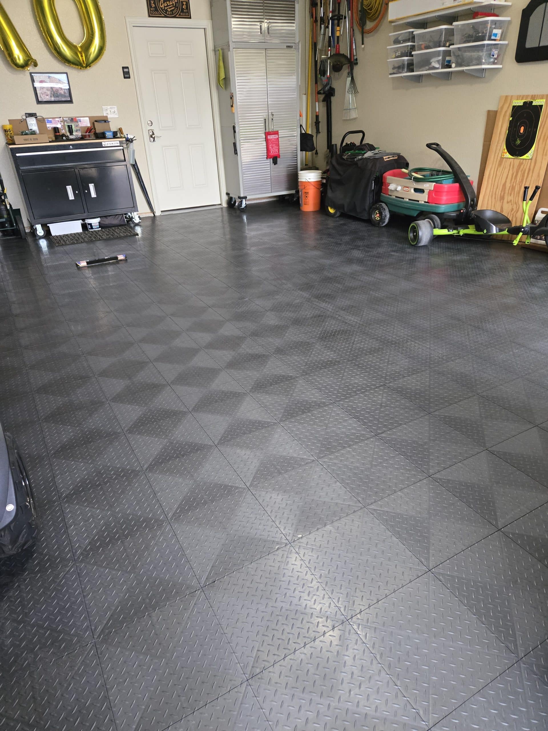 Tile Brilliance: How to Clean and Protect Your Garage Floor Tiles
