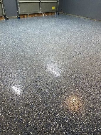 random broadcast garage floor