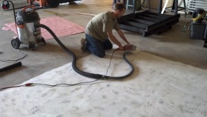 prepared concrete