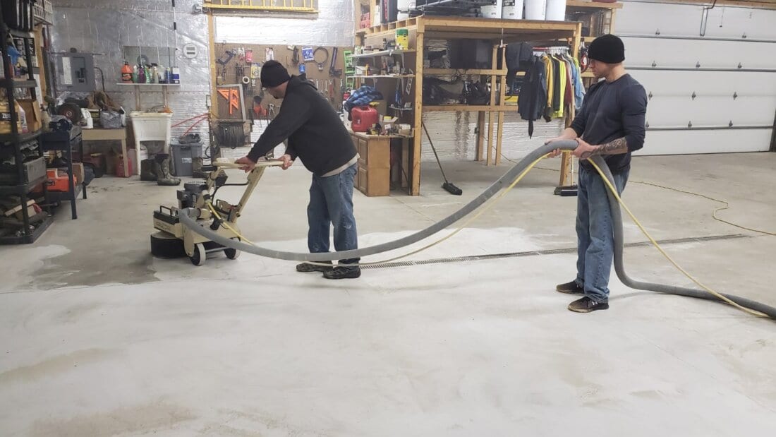 Grinding Concrete