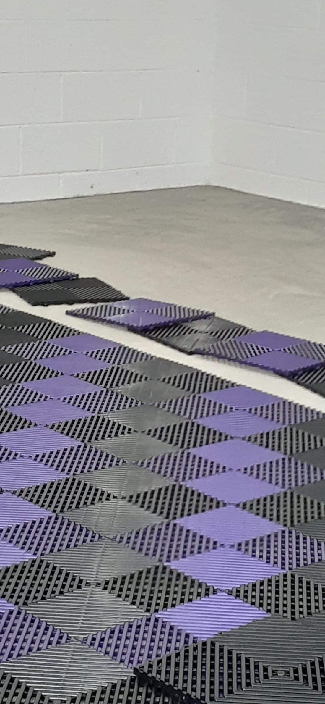Installing the Ribbed Flooring