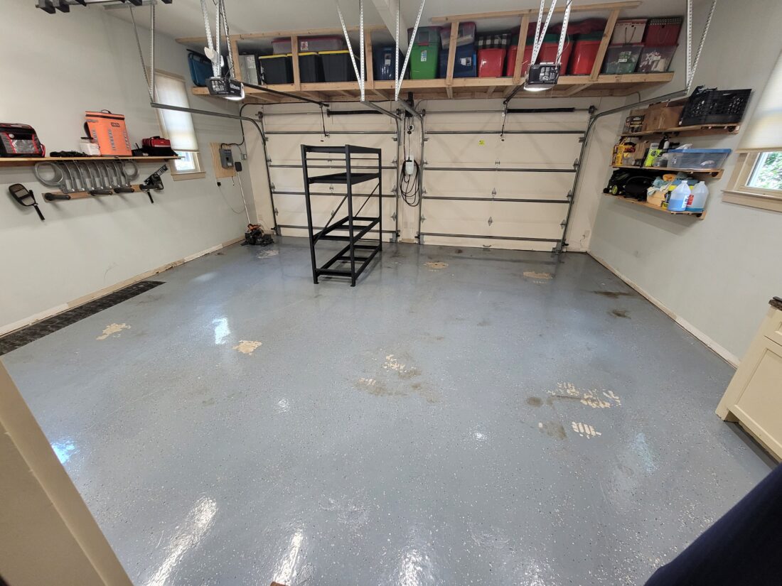 Ruined Epoxy Floor