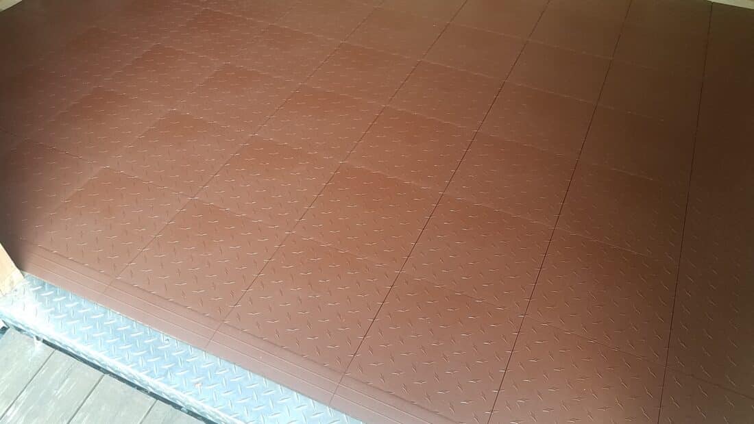 Brown TrueLock Diamond tiles