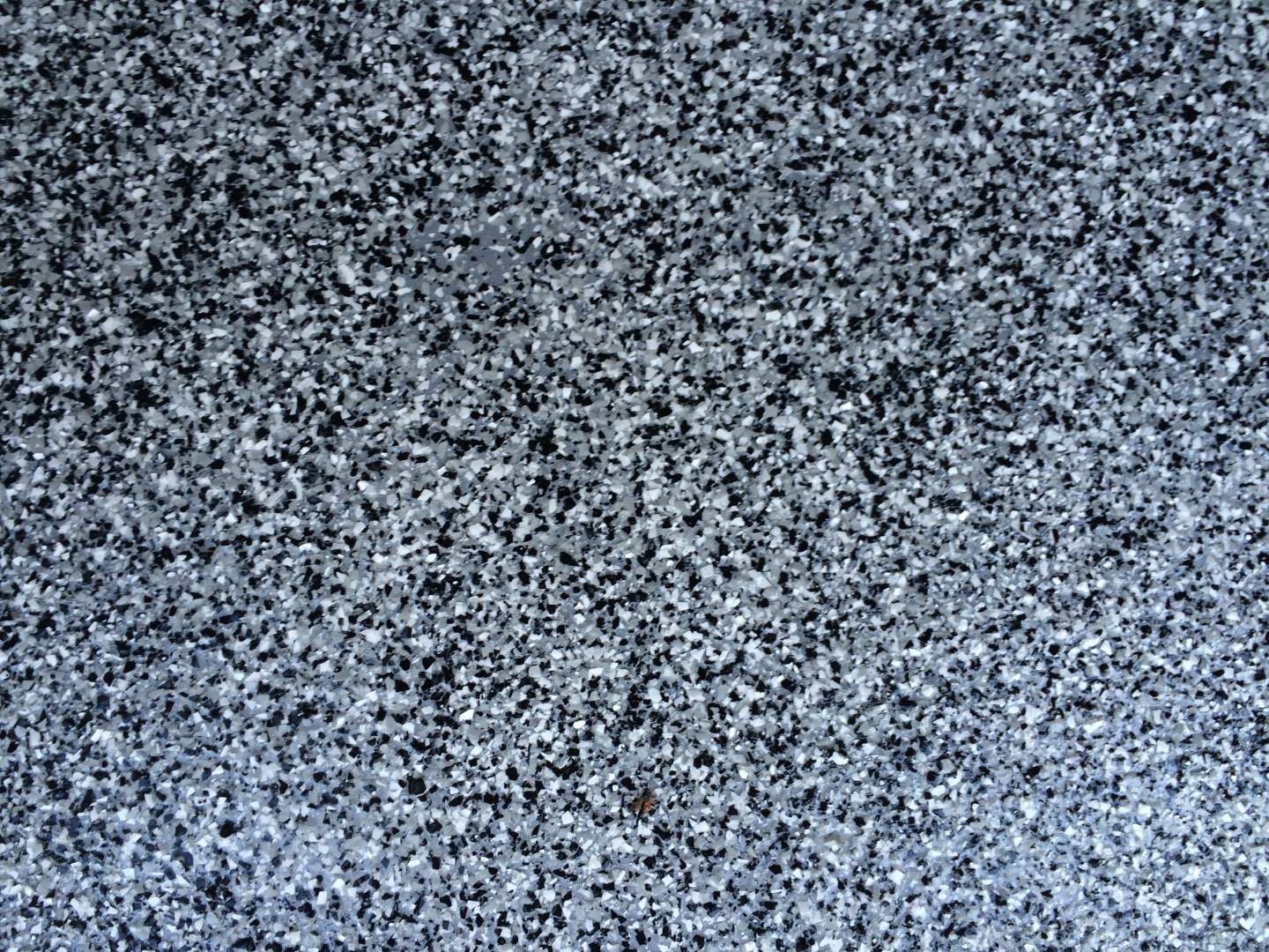 Full Broadcast Rust Bullet Garage Floor Coating Project