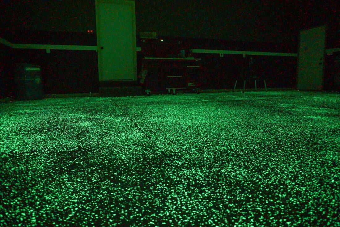 Glowing Garage