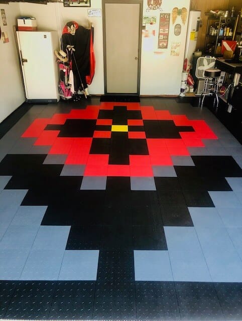 Truelock Diamond tiles and Flower