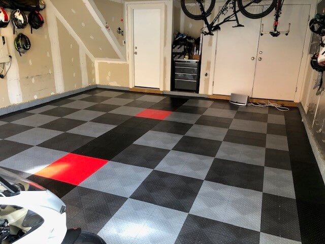 Grey and Alloy TrueLock HDXT Diamond Tiles