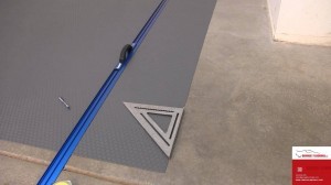 Installing Small Coin Garage Floor Mats