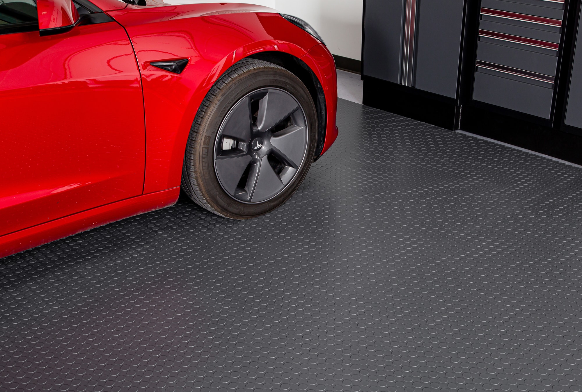 G-Floor Large Coin Pattern Garage Floor Mats