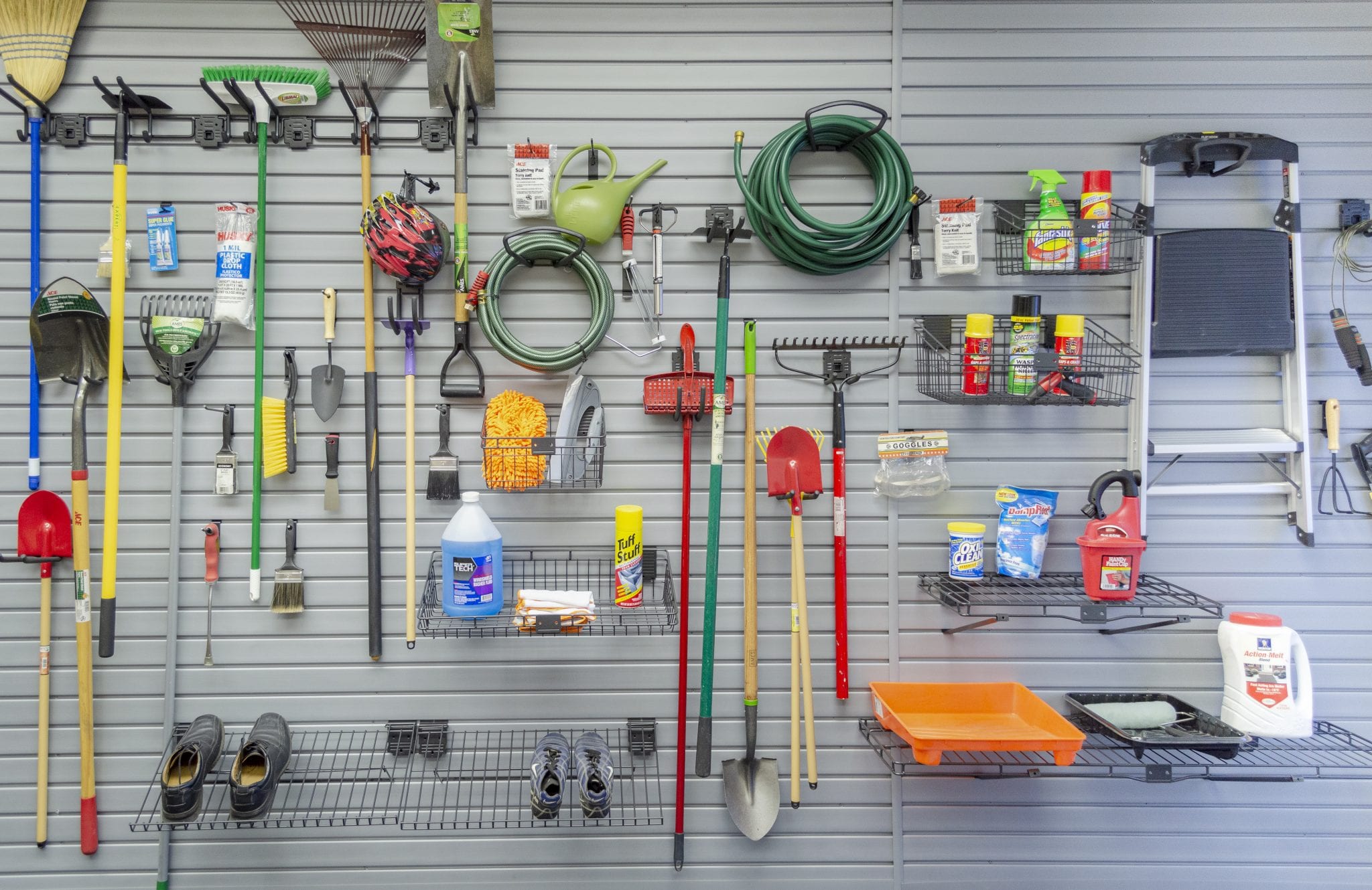 Slatwall Wall Storage Accessory Kits | Handiwall