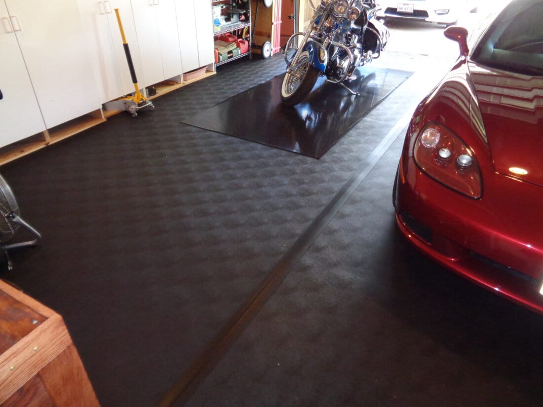 BLack BLT Rollout Flooring