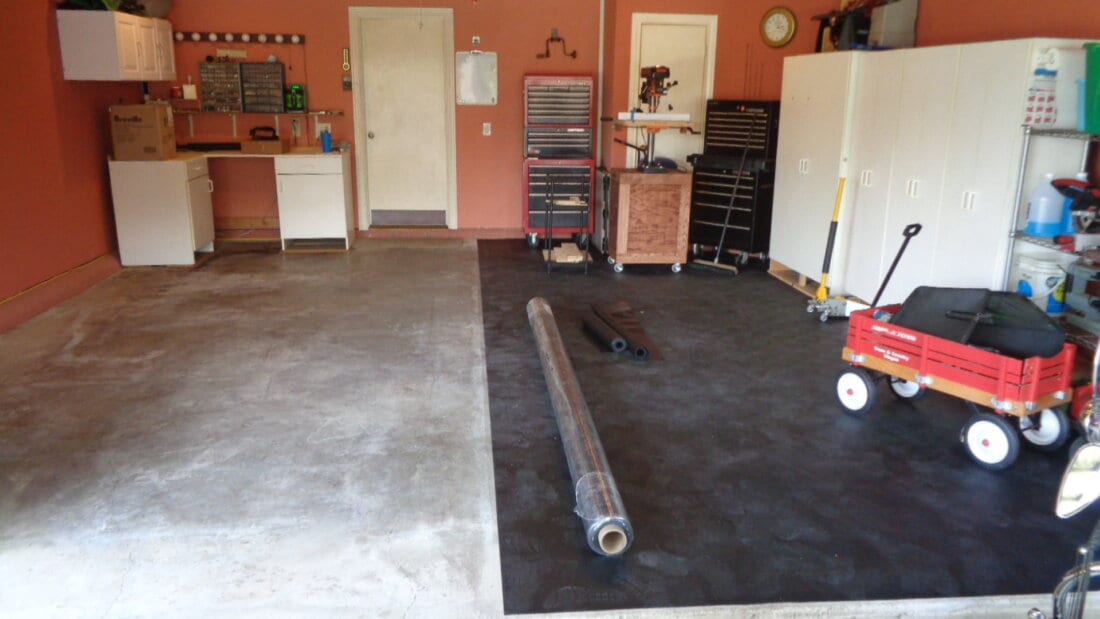 BLack BLT Rollout Flooring