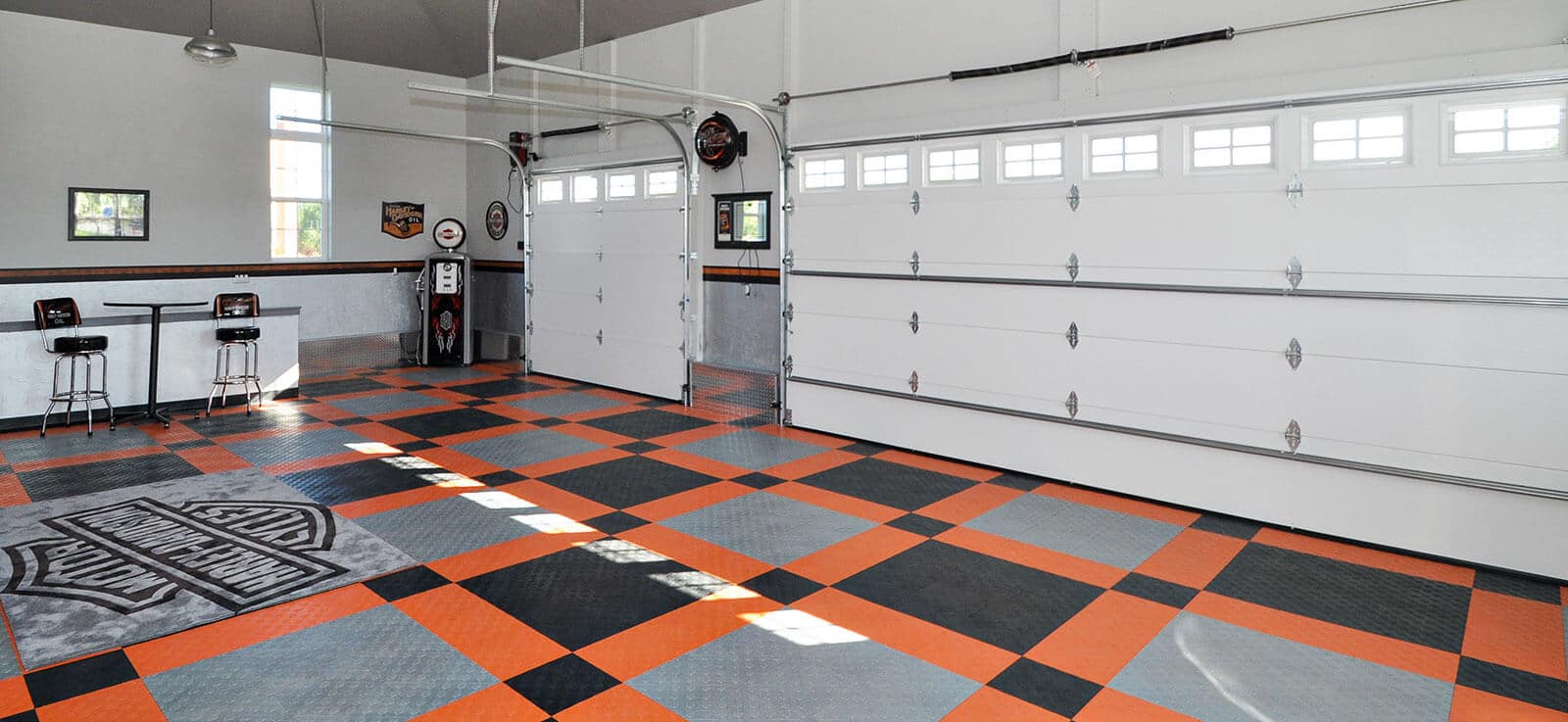 what is garage flooring