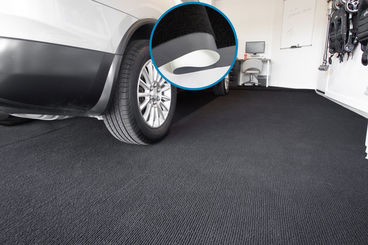 Garage Grip™ Studded Tire Tough Carpet Mats