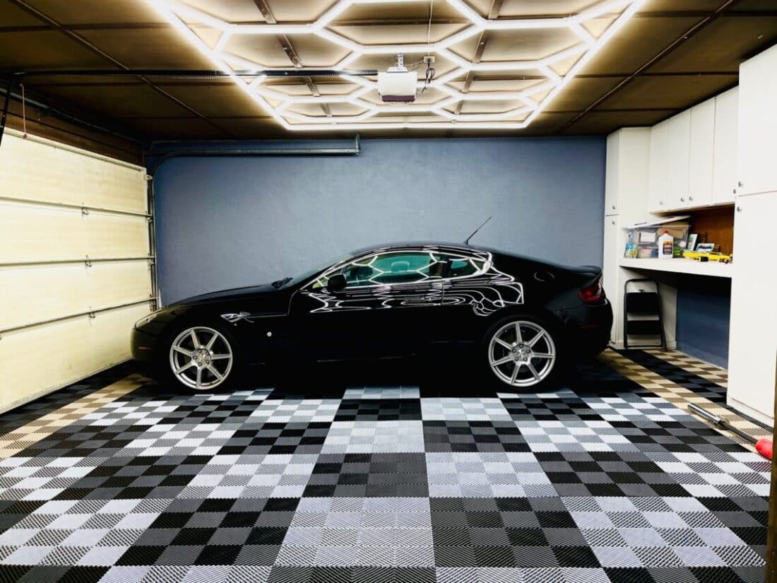 Daniel's RaceDeck FreeFlow Tiles. Best Garages of 2021 Collection