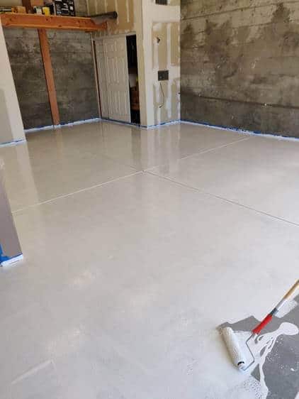 Installation of White Polyurea