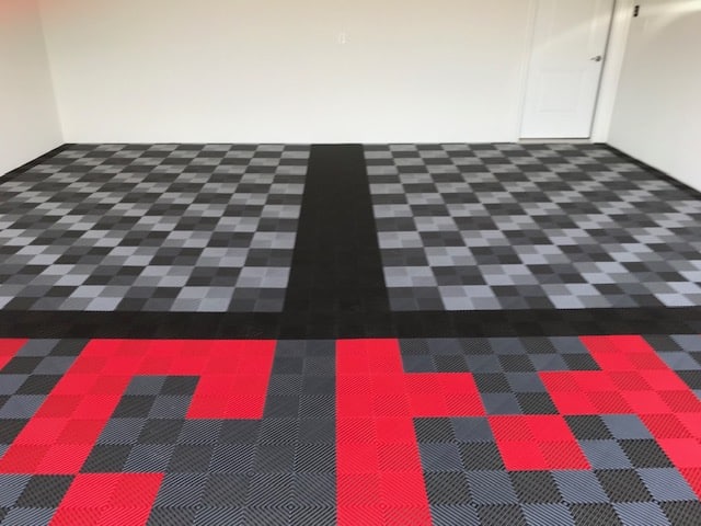 William's finished garage