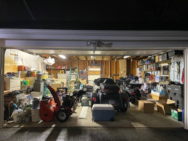 Messy Garage