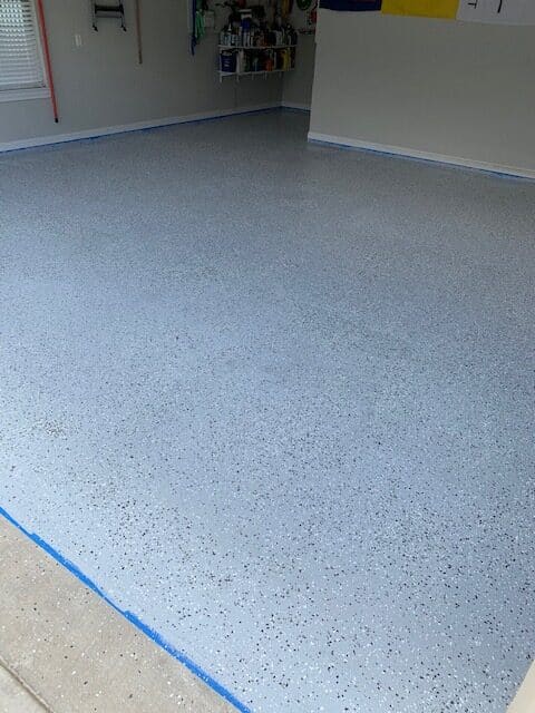 Polyurea with B411 flake