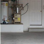Left side of garage