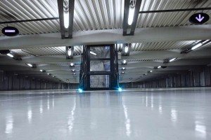 Industrial Orange Peel Textured Epoxy Flooring