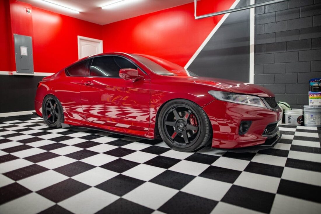 Jay's Checkerboard Tile Garage. Best Garages of 2021 Collection
