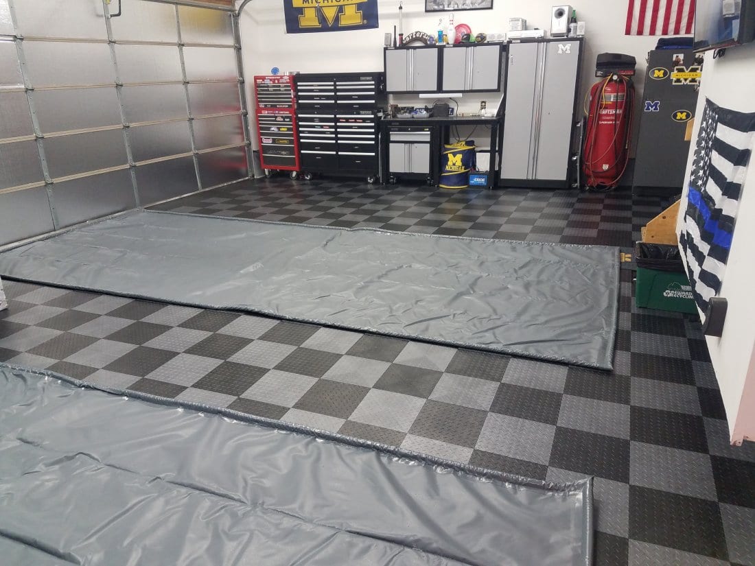 Mikes TrueLock HDXT Diamond tiles.