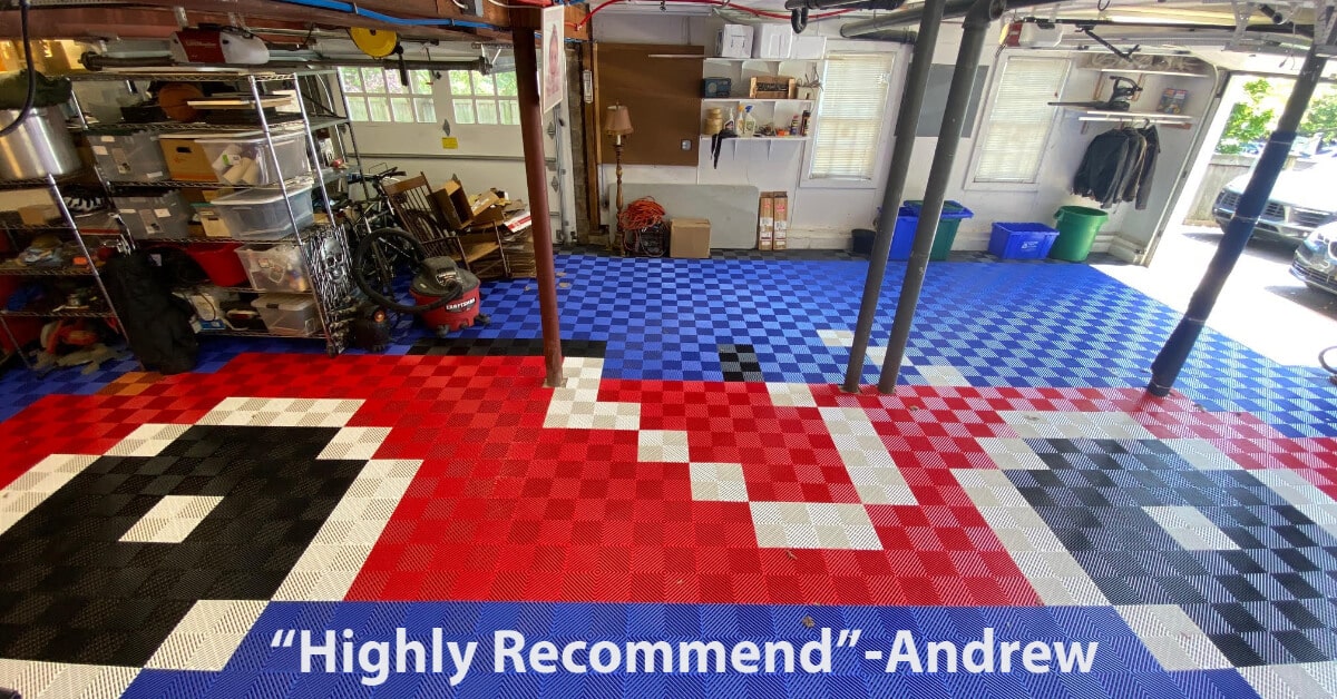 Andrew’s Creative Car Design with Ribbed Tiles