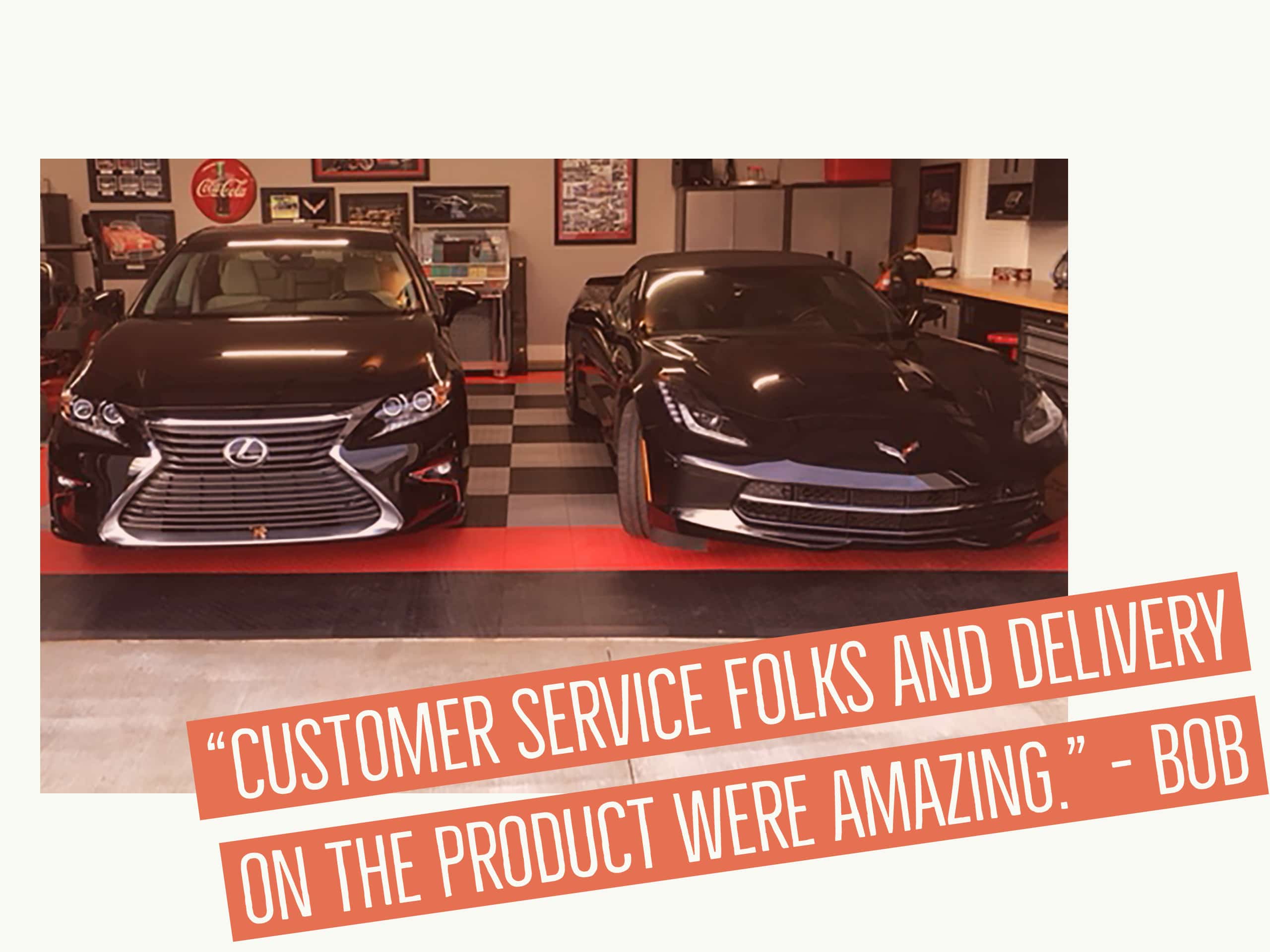 Bob’s Before & After TrueLock Diamond Tiles