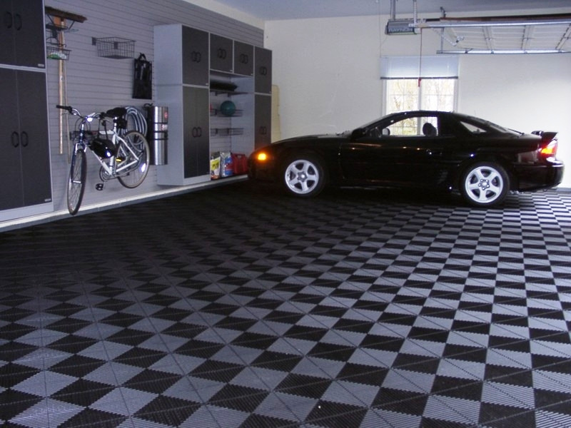 Selecting The Right Garage Floor Tile Looks Like This