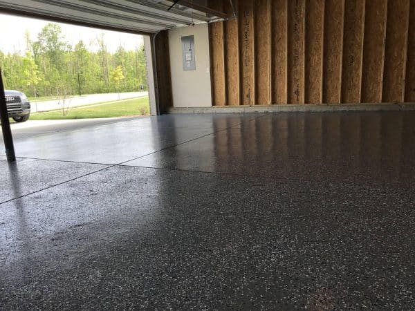 Polyurea 3-Coat System With Extra Flake