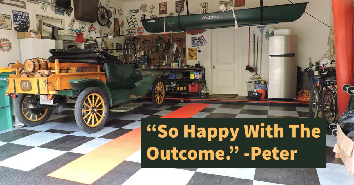 Peter's Garage Floor Tiles