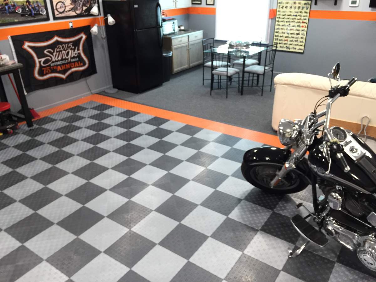 Carl T Plastic Garage Floor TIle
