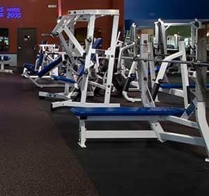 Rubber Gym Roll-Out Flooring