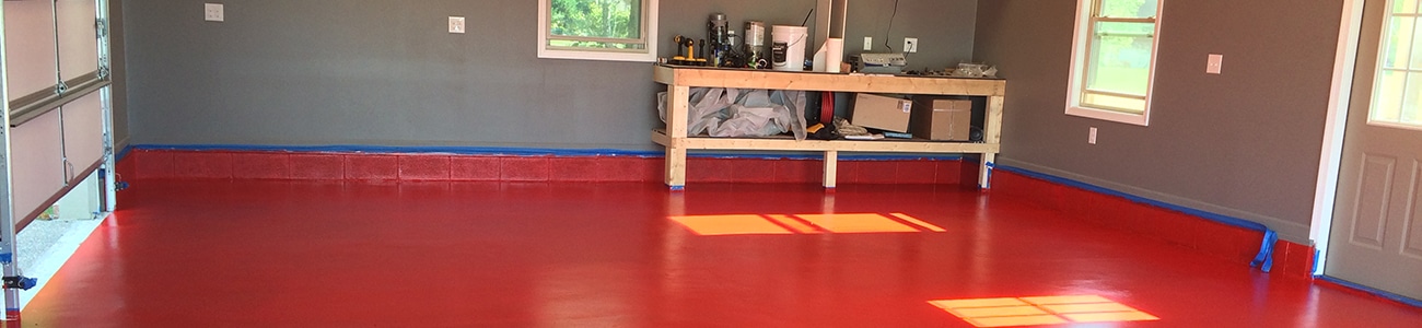 Red Rust Bullet Floor