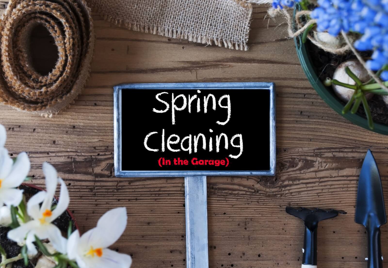 Spring Cleaning – In the Garage