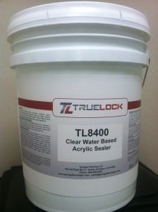 Clear Water Based Acrylic Sealer for Concrete