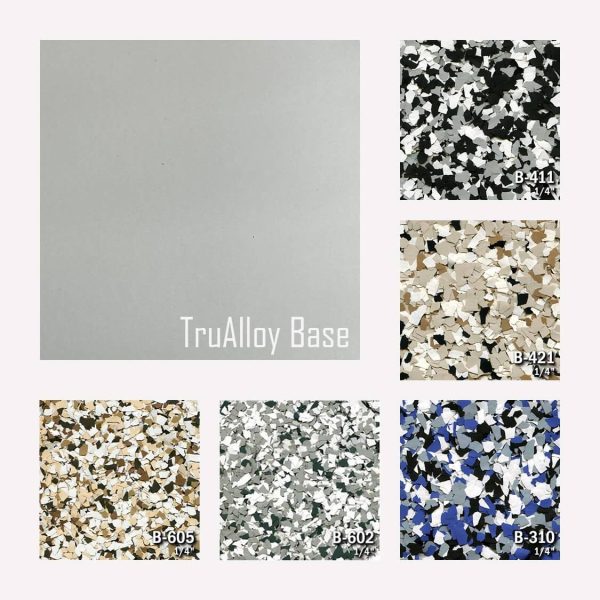 TruAlloy™ Kits - High-Performance Aluminum Metallic Garage Floor Coating