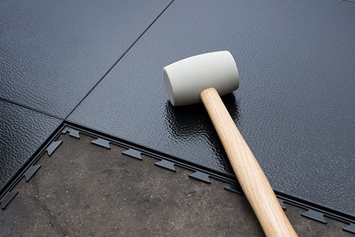 Tuff Seal Interlocking Tile for Garages, Aviation, Commercial, Institutional, Industrial and Retail Applications