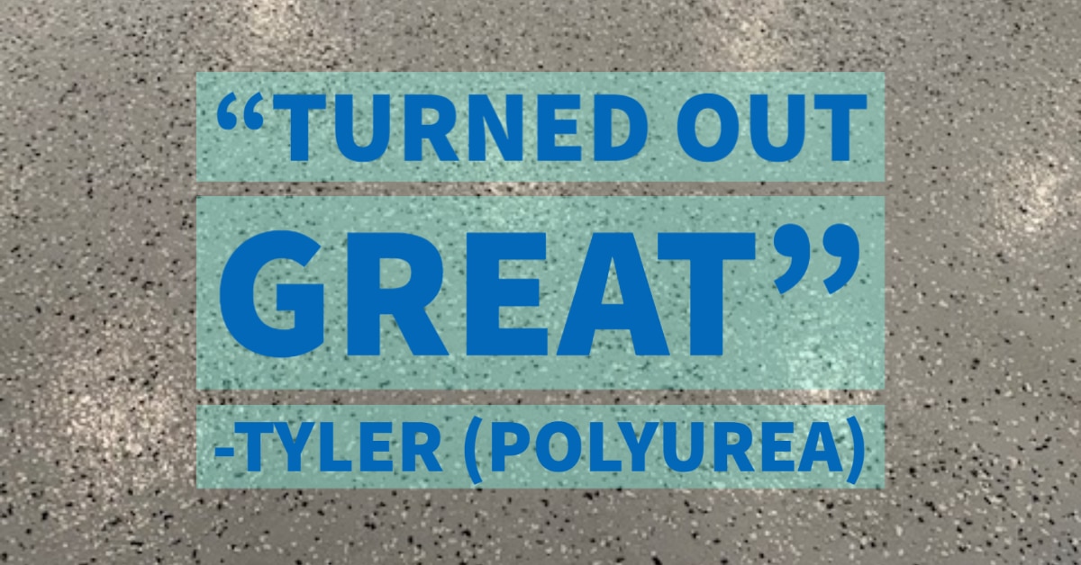 Tyler’s Heavy Broadcast Polyurea Project