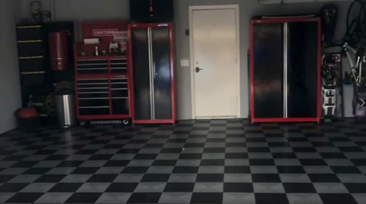 Garage Transformation Video: TrueLock HDXT Diamond Tiles