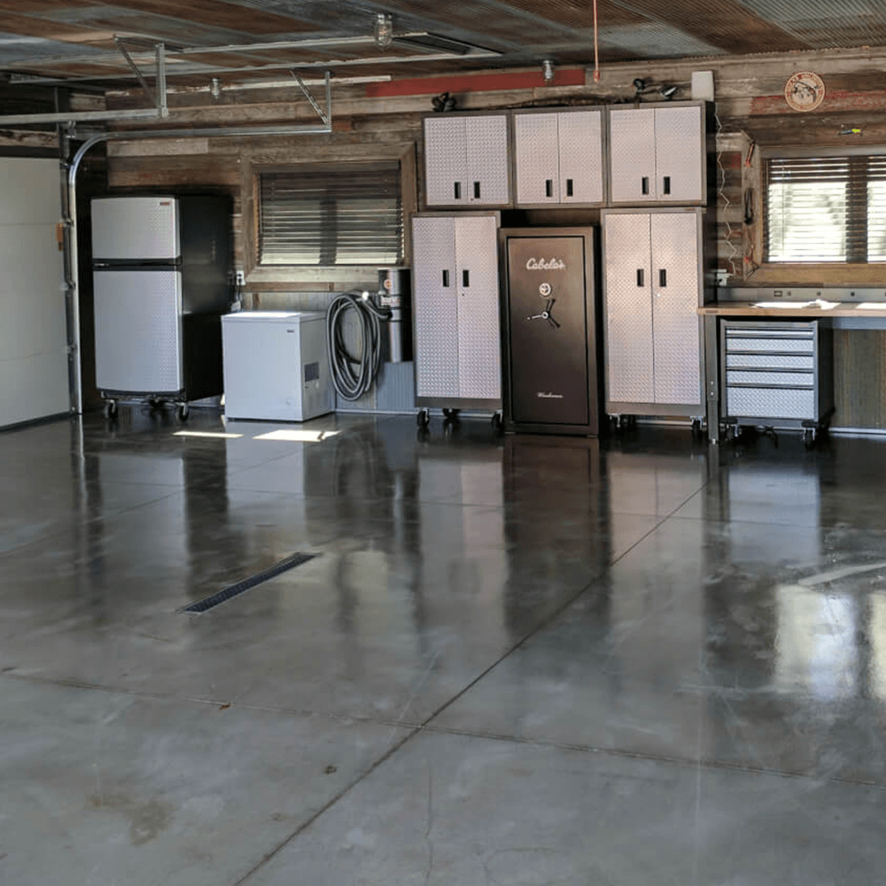 Eth & Seal Clear Garage Floor Coating