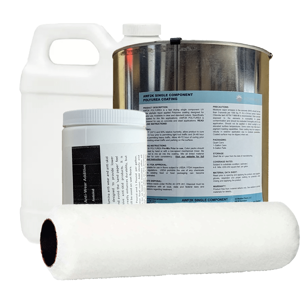 Polyurea Lite Kits – Residential Garage Floor Coating